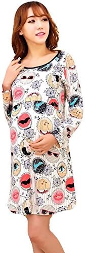 One Hot Mama Nursing Nightgown - Small Vintage Greys