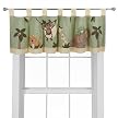 NoJo Jungle Babies Window Valance