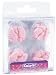 Pink Baby Feet Pairs Cupcake - Cake Decorations (12 pr)