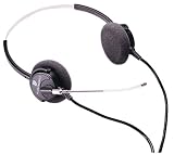 Plantronics Supra Binaural Headset Includes 1 Extra Voice Tube