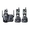 Panasonic 5.8 GHz Cordless Phone with 3 Hand Sets - Black