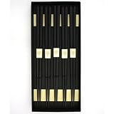Essst�bchen-Set, 026527, Holz, klassisch schwarz, Original aus Japan