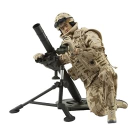 HM Armed Forces Mortarman and Heavy Mortar