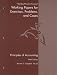  : Principles Of Accounting Working Papers Volume Two Tenth Edition