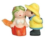 MWAH MERMAID FISHERMAN MAGNETIC SALT & PEPPER SHAKERS