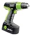 Kawasaki 840051 Black 19.2v 20pc Cordless Drill Set