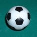 Soccer Black and White Dozen Foosballs w/ Report
