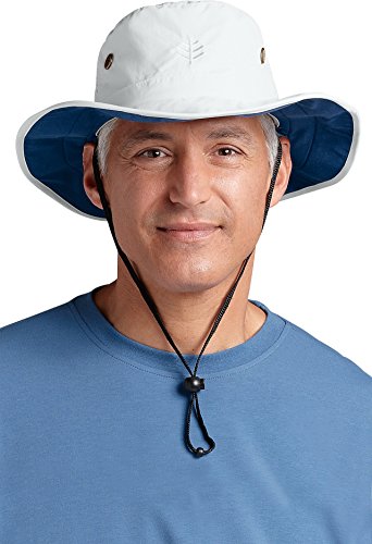 Coolibar UPF 50+ Men's Shapeable Wide Brim Hat - Sun Protective