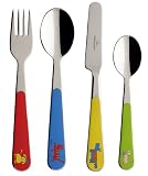 Villeroy & Boch Meow Wow Wow Children's Cutlery, Set of 4