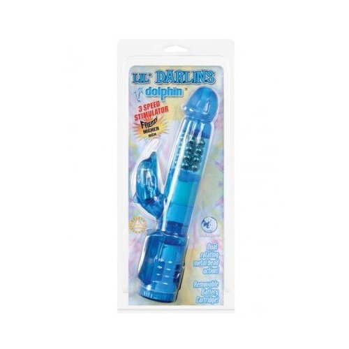 Golden Triangle Lil Darlins Waterproof Dolphin, Blue