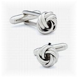 Silver Knot Cufflinks