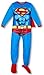 Superman Fleece Footed Onsie Pajama With Cape, Boys Sizes 2T-8