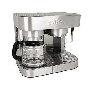 Krups Xp604050 19-bar Combination Espresso/coffee Machine Maker Stainless Steel review on combination coffee makers and espresso machines,coffee combination espresso machine,krups coffee maker,coffee espresso machine Krups Xp604050 19-bar Combination Espresso/coffee Machine Maker Stainless Steel review on combination coffee makers and espresso machines,coffee combination espresso machine,krups coffee maker,coffee espresso machine