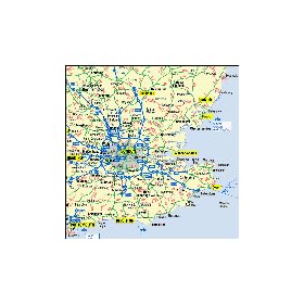 GB Major Road Atlas (Palm OS) downloadable Software