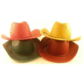 12 COWBOY cowgirl PARTY HATS kids Birthday Western