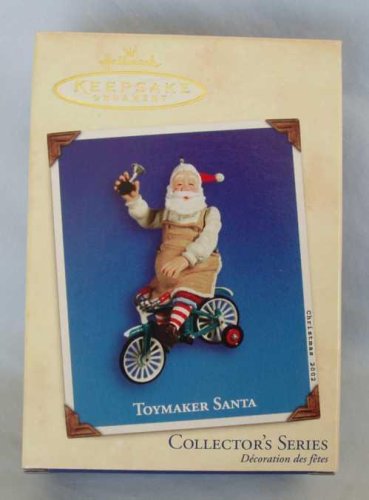 Hallmark Toymaker Santa #3 - VERY RARE dated 2002