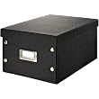 ALLSOP Knock Down Cloth Disc Storage Box, Black