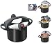 Manttra 22871 5-Piece Aluminum Multi-Cooker Set