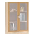 Glass Door Kit 2-Doors In Light Oak Finish By Bush Furniture