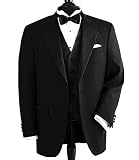 Black Notch Collar Tuxedo Jacket