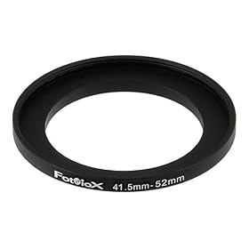 Fotodiox Step up Ring 41.5mm to 52mm 41.5-52mm for Panasonic HDC-TM90, HDC-Sd90 Camcorder