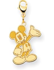 Disney Waving Mickey Lobster Clasp Charm