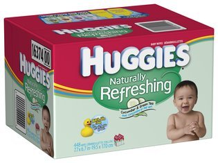 Huggies Naturally Refreshing Wipes - 448 ct refill