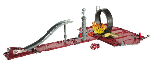 Cars - N5547 - Véhicule Miniature - Playset Caserne Mini Cars