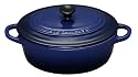 Le Creuset Stoneware Petite Oval Casserole, Cobalt