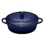 Le Creuset Stoneware Petite Oval Casserole, Cobalt