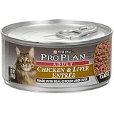 Pro Plan Classic Chicken and Liver Adult Canned Cat Food by Pro Plan
