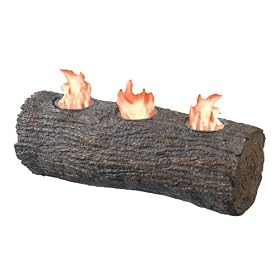 Kenroy Home 60302 Campfire Gel Burner Medium Bark Finish