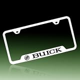 Buick Logo Polished Steel License Frame
