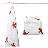 aden + anais エイデン アンド アネイ classic swaddle single クラシック スワドル シングル 1枚組 おくるみ｜ワンサイズ radiantRed