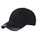 eYourlife2012 Men's Winter Warm Woolen Peaked Baseball Cap Hat with Earmuffs Metal Buckle