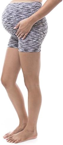 Emma's Mode Body Shaping Space Dye Maternity Shorts and Leggings