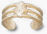 East Carolina Pirates Toe Ring