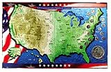 Commemorative Quarter Map