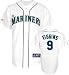 Chone Figgins Jersey: Adult 2010 Majestic Home White Replica #9 Seattle Mariners Jersey