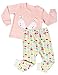 UniFriend Premium 100% COTTON Baby and Little Girls' 2 Piece Cotton Pajama 6M~8Y