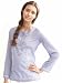 Banana Republic Petite Embroidered Chambray Tunic