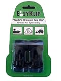 EasyKlip Midi 4101 220lbs Tarp Clip, Black, 4-Count