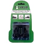 EasyKlip Midi 4101 220lbs Tarp Clip, Black, 4-Count