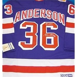 Buy Glenn Anderson Autographed Hand Signed New York Rangers Hockey Jersey