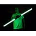 GREEN Double Ended Lightsaber Light Sabre Jedi Laser Sword - Sound Effect Glowing Laser Sword Toy from GlowGadgets for Kids Parties, Clubbing, Raves, Festivals and Lovers of Science Fiction.