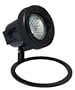 Paradise GL22609BK Low Voltage Plastic 20-Watt Submersible Pond Light, Black