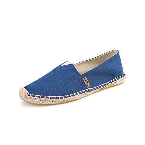 Alexis Leroy Women's Original Classic Stripe Canvas Flat Espadrilles