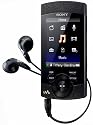 Sony NWZS544B S Series 8GB Walkman with Built-In Stereo Speakers - Black