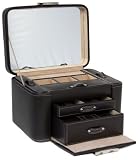Kitchen & Housewares : "Torino" Brown Leather Jewellery Box (L)