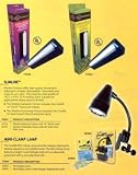 418E0JBWQ0L. SL160  Coralife Mini Clamp Lamp with 5w Halogen bulb